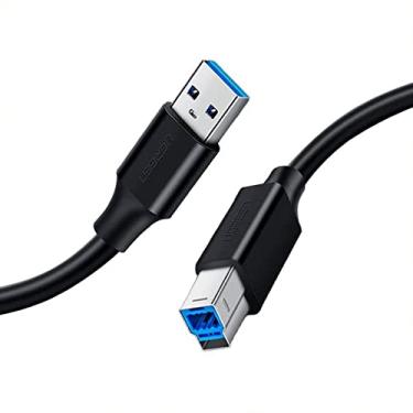 Imagem de U-g-r-e-e-n Cabo Usb 3.0 para Tipo B Impressora 2 Metros de Comprimento Velocidade de Transferência de Até 5Gbps Suporta Plug and Play Macho para Macho/No Brasil