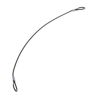 Imagem de Kit de 3 Cabos de aço de segurança para câmeras compactas de 12, 20 e 30 polegadas (30, 60 e 76cm)