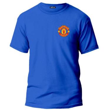Imagem de Camiseta Manchester United Cores Personalizada Manga Curta  - Mtc