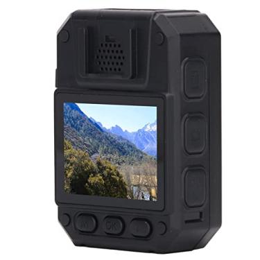 Imagem de Mini Gravador de Vídeo Body Cam Câmera Portátil com Visão Noturna Infravermelha com Tela de 2 polegadas para Aplicação da Lei de Trânsito Gravador de Vídeo