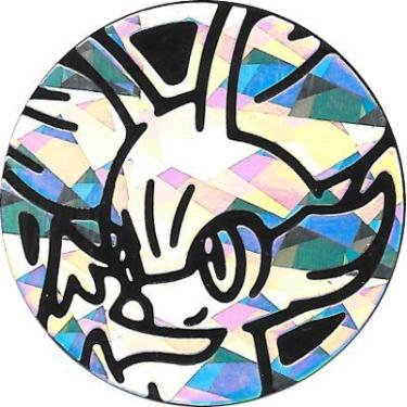 Imagem de Pokemon Fennekin Coin from The Trading Card Game (Large Size) - Holofoil