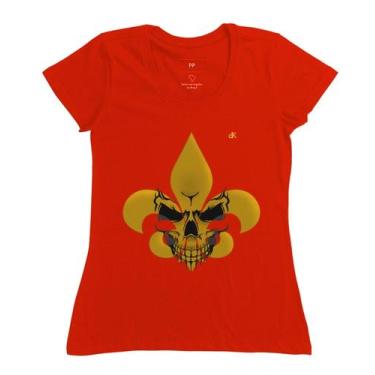 Imagem de Camiseta Feminina - Letras Liz Skull - Duckbill