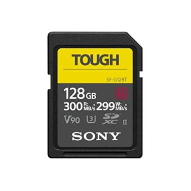 Imagem de Sony Tough-G Series SDXC UHS-II Cartão 128GB, V90, CL10, U3, Max R300MB/S, W299MB/S (SF-G128T/T1)