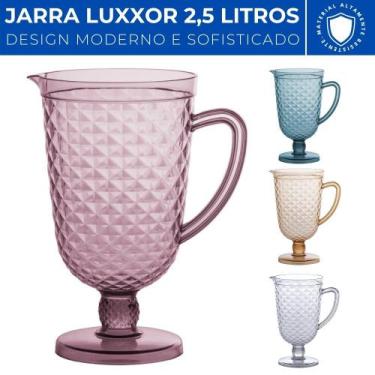 Imagem de Jarra De Acrílico Luxxor 2,5 Litros Suco Ou Água - Paramount