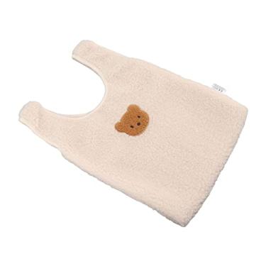 Imagem de Bolsa de lã, Confortável de Segurar Grande Capacidade Bolsa de lã Feminina para Trabalhar (Bege)