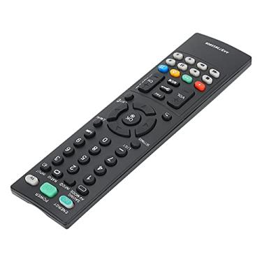 Imagem de DAUERHAFT Acessório de controle de televisão, controle remoto de TV 10 m de distância preto para substituição (AKB73655806)