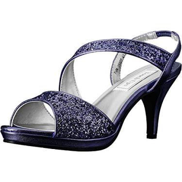 Imagem de Touch Ups Sandália plataforma feminina Reagan, Azul marino, 35