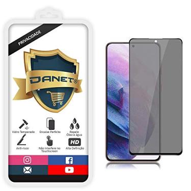 Imagem de Pel�cula De Privacidade Vidro Temperado Para Samsung Galaxy S21 Plus com Tela de 6.7" polegadas Prote��o Anti Impacto E Curioso Top Spy Premium - Danet