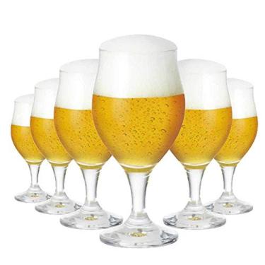 Imagem de Jogo de Taças de Cristal para Cerveja Elsab 340ml 6 Pcs - Ruvolo