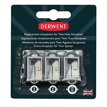 Imagem de Derwent, Refil de láminas para Apontador a Pilha 2 Furos com Depósito, 2302353