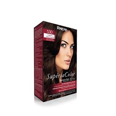 Imagem de Amend Castanho Claro Dourado Supéria Color Coloração Sem Amônia