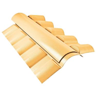 Imagem de Cumeeira Central 2 Peças 88x56cm Articulada Colonial  Permatti