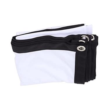 Imagem de Tela de projetor, tela de projeção portátil de alta definição dobrável anti-vincos 4K para exterior para escritório para casa(60 polegadas 16: 9 (espessura média))