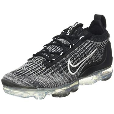 Imagem de Nike Air Vapormax 2021 Fk Estilo feminino: Dh4088, Preto/branco met lico prateado, 7.5