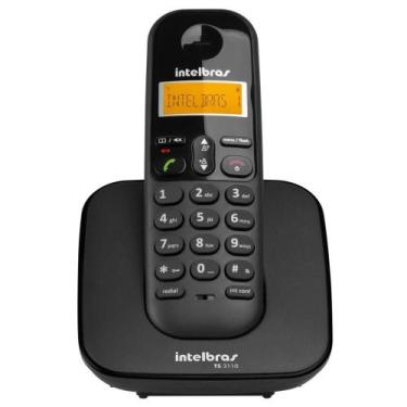 Imagem de Telefone Intelbras Sem Fio Com Identificador De Chamadas Ref.: Ts3110