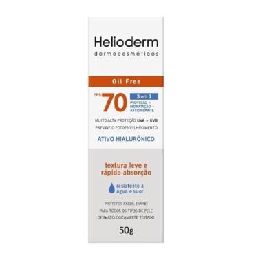 Imagem de Protetor Facial Diário Helioderm Oil Free FPS 70 Sem Cor 50g