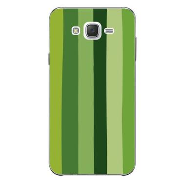 Imagem de Capa Case Capinha Samsung Galaxy  J7 Arco Iris Verde - Showcase