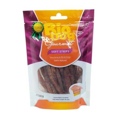 Imagem de Petisco Biodog Gourmet Soft Strips 100g