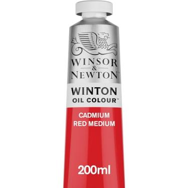 Imagem de Winsor & Newton Tinta óleo Winton, tubo de 200 ml, vermelho cádmio médio