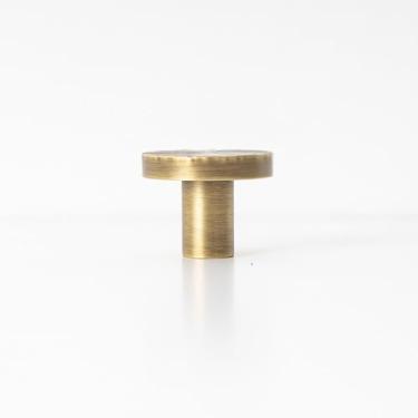 Imagem de Puxador de meia lua de bronze, martelo artesanal, maçaneta da porta do armário, gaveta, móveis, acessórios de cozinha, c, 5920, s 25mm