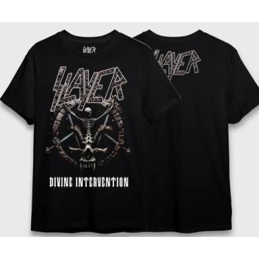 Imagem de Camiseta Slayer Divine Intervention - Top - Consulado Do Rock