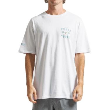 Imagem de Camiseta Hurley Peace & Power SM24 Masculina Branco