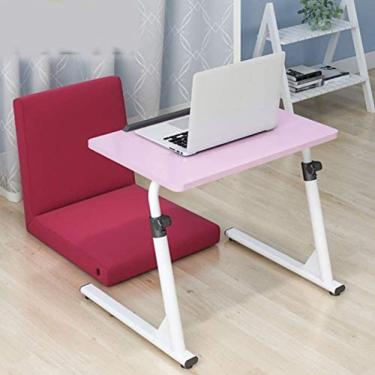 Imagem de Mesa lateral para sofá, mesa para laptop ajustável em altura Mesa médica sobre cama para computador portátil Sofá Cama para hospital Mesa de cabeceira Leitura para casa, B
