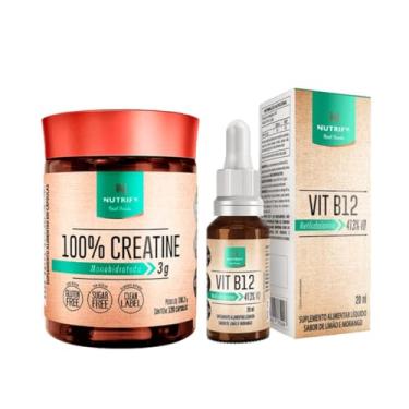 Imagem de Vitamina B12 20ml Nutrify + Creatina Monohidratada 120caps Nutrify
