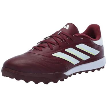 Imagem de adidas Tênis unissex adulto Copa Pure 2.0 League Turf, Vermelho/Branco/Team Solar Yellow, 38 BR