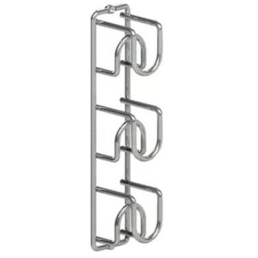 Imagem de Adega de Parede Suporte para 3 Garrafas de Vinho Mini Aramado Masutti Cube