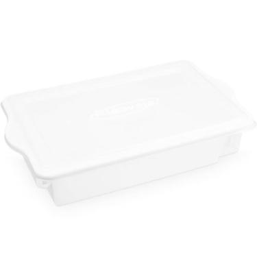 Imagem de Caixa Organizadora Empilhável de Plástico com Tampa 15l 56x34cm Restaurante