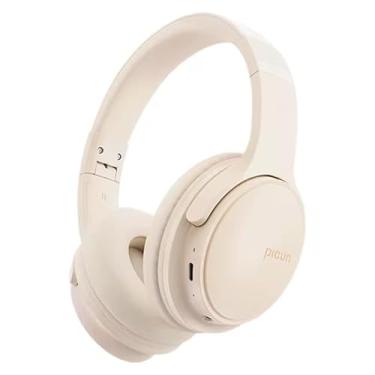 Imagem de Fone de ouvido Bluetooth sem fio Picun Queen | Design leve | Som Estéreo HIFI | Bluetooth 5.3 | 18 horas de reprodução | Redução de Ruído | Ergonômico | Smart Touch | Dobrável