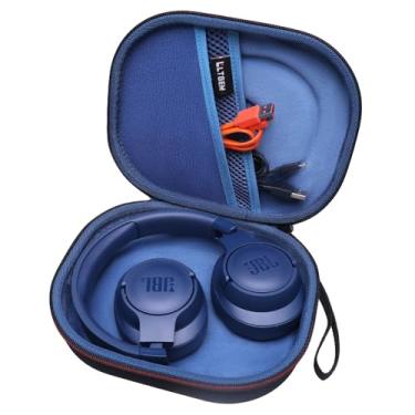 Imagem de LTGEM EVA Capa rígida para JBL Live 770NC/660NC/650BT/460NC/670NC/400BT/500BT e JBL Tune 770NC/710BT/720BT/760NC/700BT/750BT/510BT/660NC/520BT/500BT/500BT. 0/Tour One Bluetooth Fone de ouvido sem fio