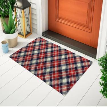 Imagem de Tapete Capacho Divertido e Criativo Estampado - Listras Vintage Ca202