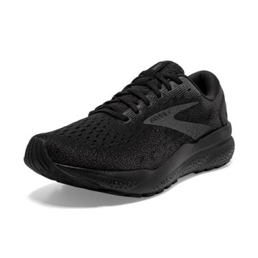 Imagem de Brooks Tênis de corrida feminino Ghost 16 Neutral, Preto/Preto/Ébano, 11 Narrow