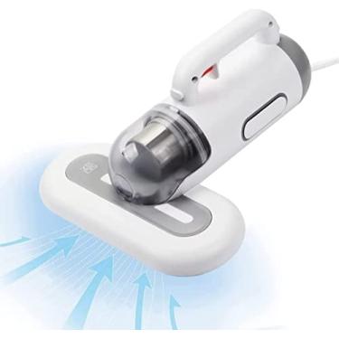 Imagem de SWDK Aspirador de pó portátil de colchão profissional de 400 W com fio de alta frequência batida dupla 15 Kpa Aspirador portátil de sucção potente para cama, colchão, lençol, sofá, limpeza a vácuo