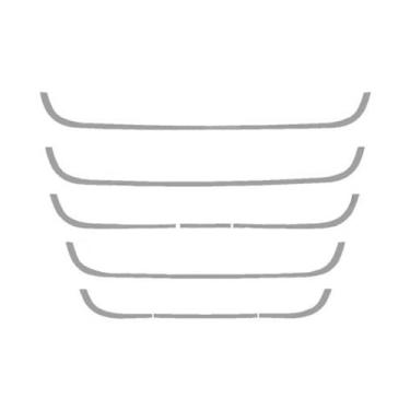 Imagem de Aplique Moldura Grade Para Daf XF - Espelhado Conjunto - Venka