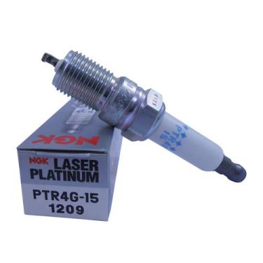 Imagem de Vela de Ignição PTR4G-15 Laser Platinum - Cód.593 - NGK