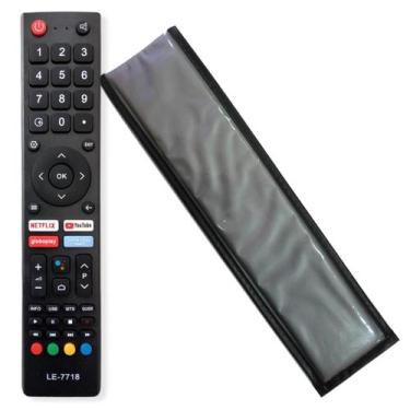 Imagem de Controle Para Tv Philco Smart Gcbltv02Aibbt + Capa Proteção - Lelong