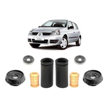 Imagem de 2 Kit Do Amortecedor Dianteiro Renault Clio 2000 2001 2002 - Qualykits