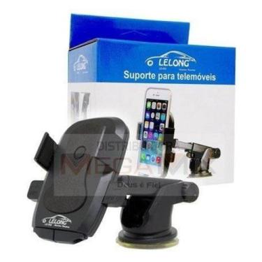 Imagem de Suporte Universal Automotivo Navegador Gps Celular Le-052 - Lelong