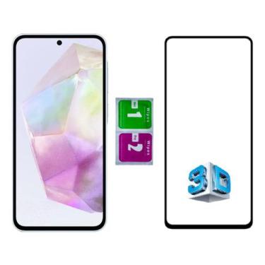 Imagem de Pelicula Vidro 3d 5d 9d Proteção Temperado Para Galaxy M35 - Mustangsh