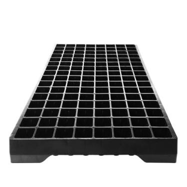 Imagem de Bandeja Sementeira 128 Células P/ Produção Mudas Alface Estufa - JKS