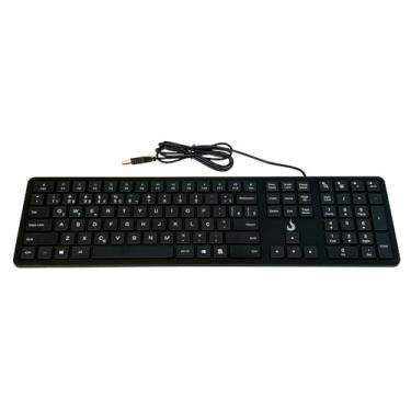 Imagem de Teclado Slim Preto | Rise Mode | Abnt2 Usb