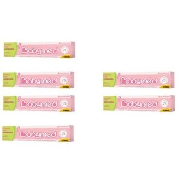 Imagem de Kit 06 Babymed Rosa Pomada Para Assadura 45g - Cimed