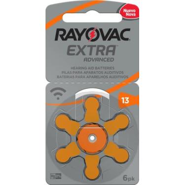 Imagem de Pilha Rayovac Auditiva nº 13 com 6