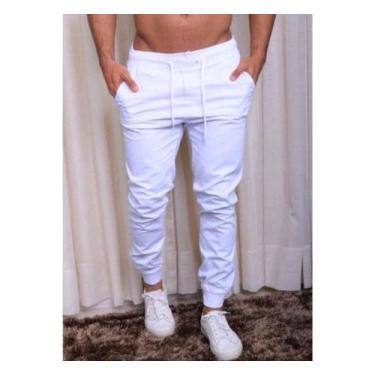 Imagem de Calça Jogger Masculina bege slim Coloridas/Camufladas - sky jeans , Br