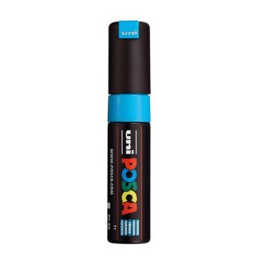 Imagem de Caneta Uniball Posca Pc-8k Escolha a Cor , TURQUESA