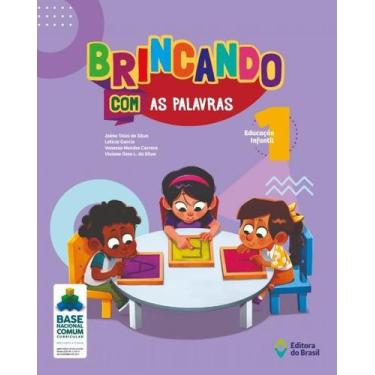 Imagem de Livro - Brincando com as palavras - Educação infantil - 1