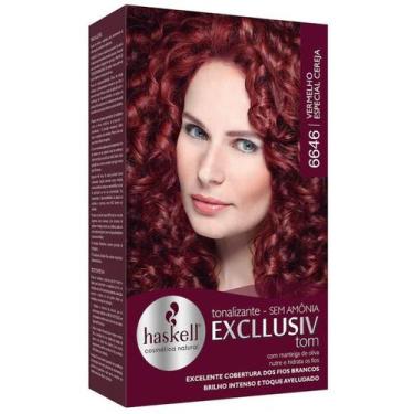 Imagem de Tonalizante haskell 6646 vermelho especial cereja